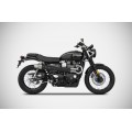 ZARD Full CONICAL HIGH MOUNT Exhaust for Triumph Street Scrambler ZARD Full CONICAL HIGH MOUNT Exhaust for Triumph Street Scrambler